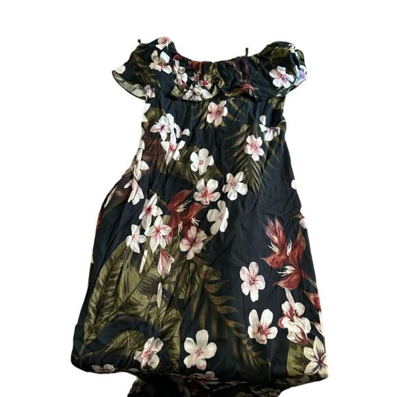 Chaser Floral Ruffle Front Tie Back Maxi Dress, Size Medium New with Tag - Picture 12 of 15